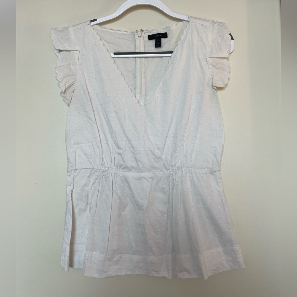 JCrew White Top
